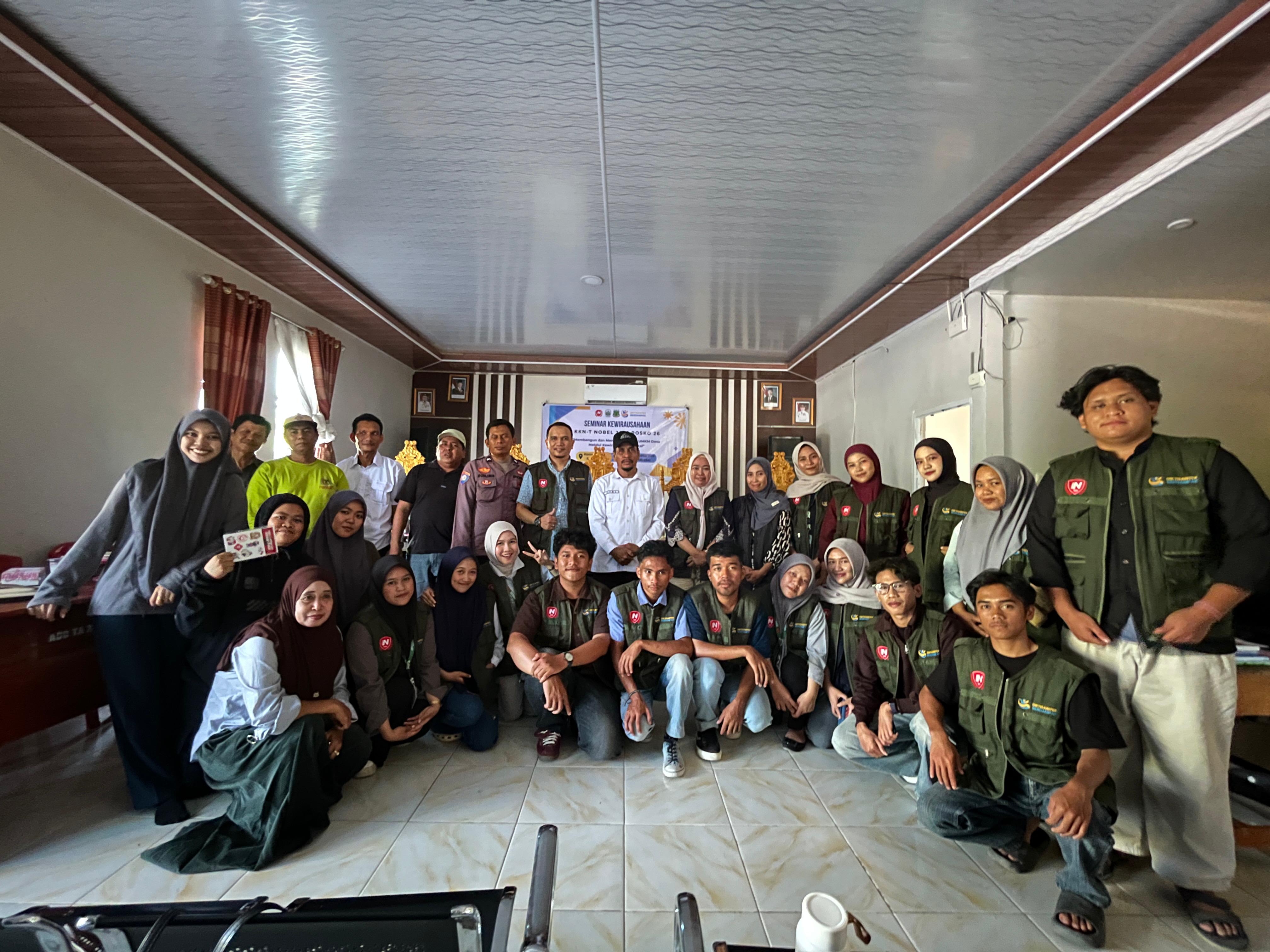 KKN ITB Nobel Indonesia Dorong UMKM Salipolo Digital lewat NIB dan QRIS